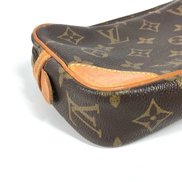 LOUIS VUITTON M51827 Monogram Marly DragonnesPM Pouch Bag Clutch Bag with Strap - Picture 7 of 15